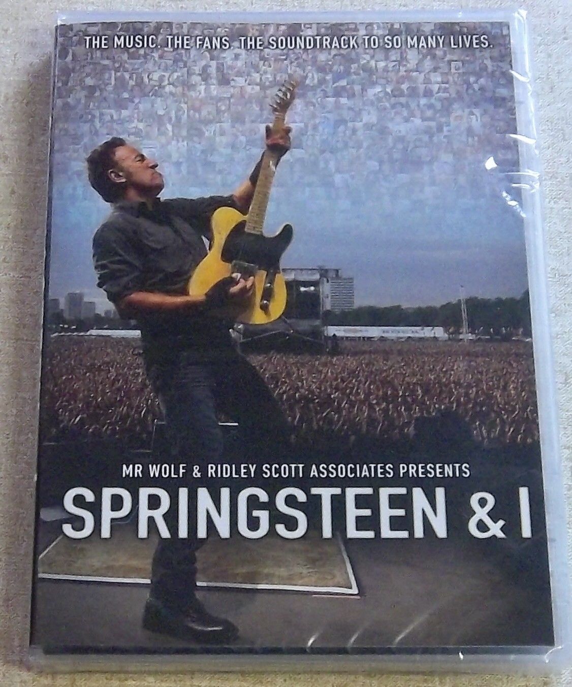 BRUCE SPRINGSTEEN Springsteen & I DVD SOUTH AFRICA Cat# DVERE046