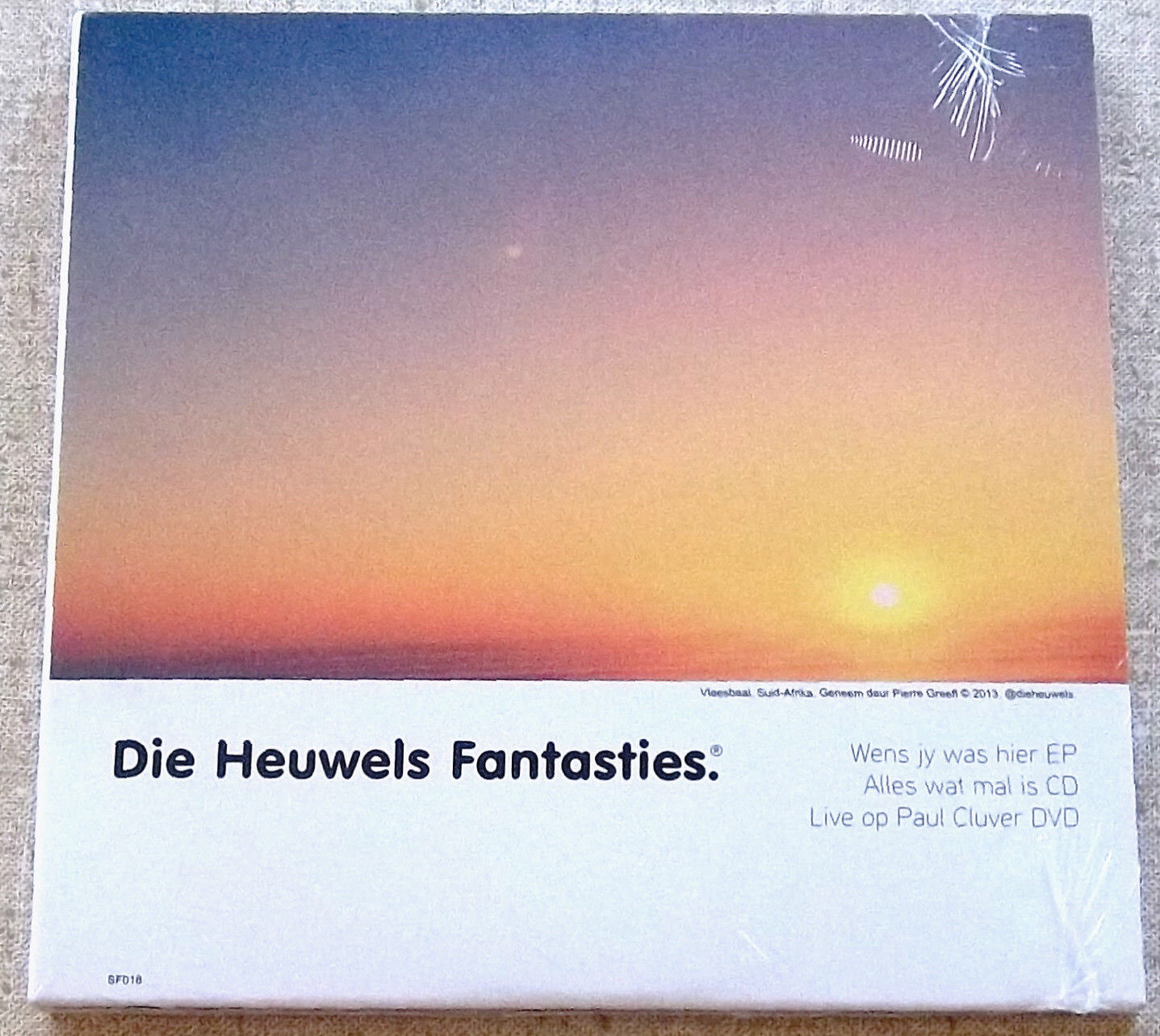 DIE HEUWELS FANTASTIES Ek Wens Jy Was Hier 2CD / DVD Combo Incl Alles Wat Mal Is Cat# SFDVD 0181