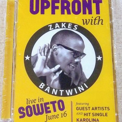 ZAKES BANTWINI Upfront : Live in Soweto DVD SOUTH AFRICA Cat# DVSTEP141 REGION 0