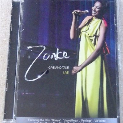 ZONKE Give and Take Live SOUTH AFRICA DVD Cat# DVSTEP144 All Regions
