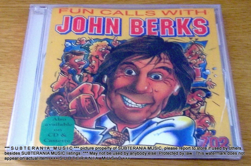 Fun Calls with JOHN BERKS South Africa Prank telephone calls Cat# CDRPM 1415