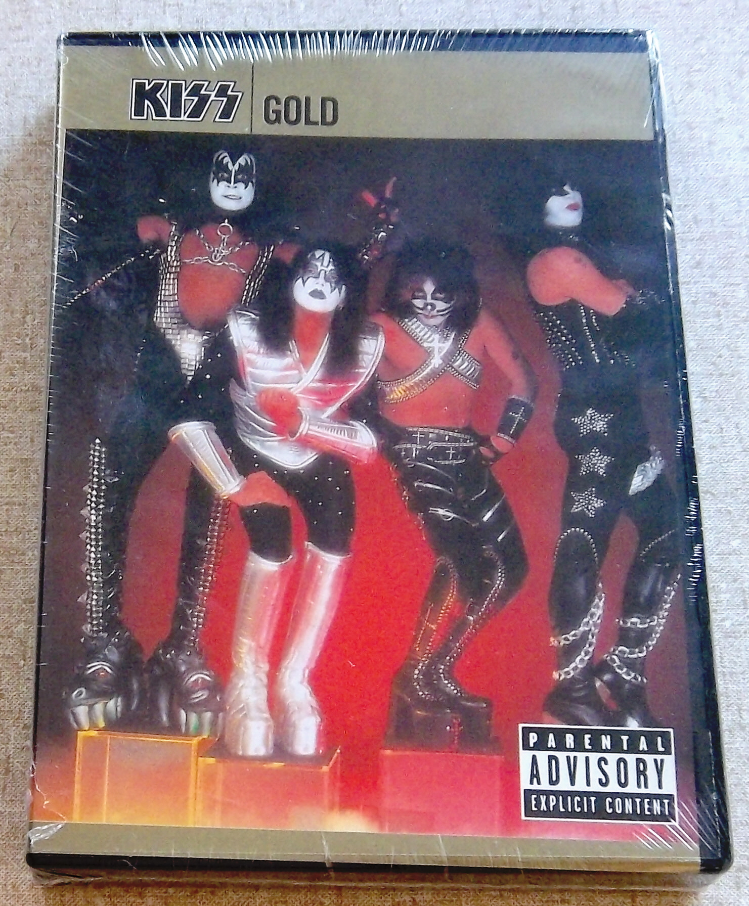 KISS Gold 2CD+DVD Deluxe Set SOUTH AFRICA Cat#UMFSAV 5004 All Regions