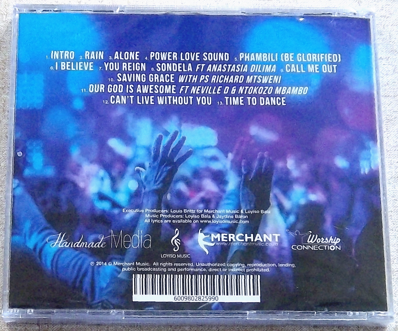 LOYISO BALA Power Love Sound CD + DVD SOUTH AFRICA Cat# LBMD092 - Image 2