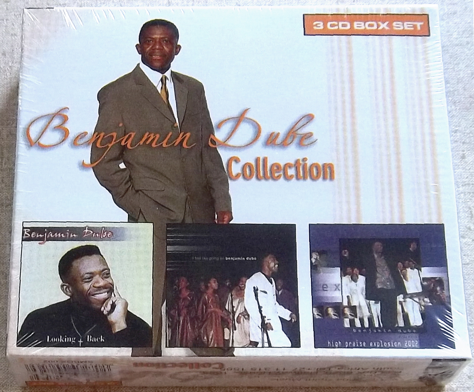 BENJAMIN DUBE Collection 3 CD Box Set SOUTH AFRICA Cat# SMBOX 002