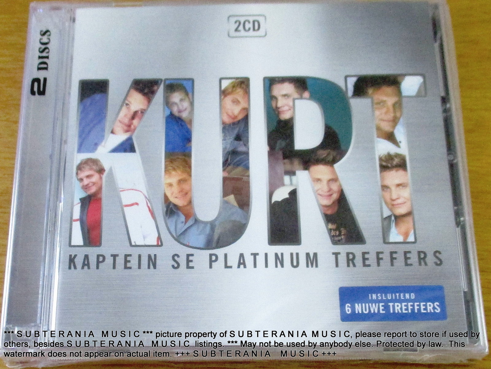 KURT DARREN Kaptein Se Platinum Treffers 42 track 2CD SOUTH AFRICA Cat# SELBCD951