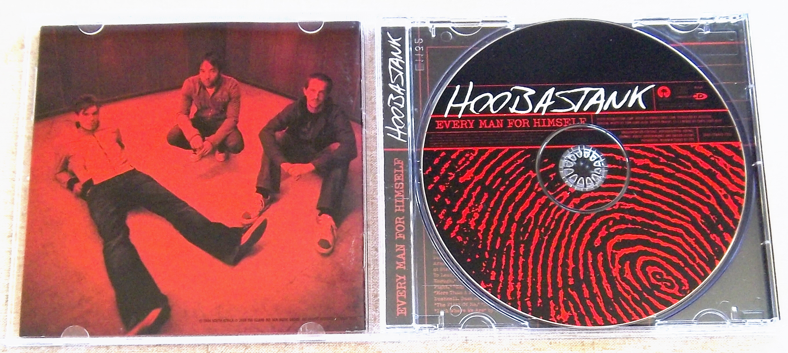 HOOBASTANK Every Man for Himself SOUTH AFRICA Cat# STARCD 7005 - Image 4