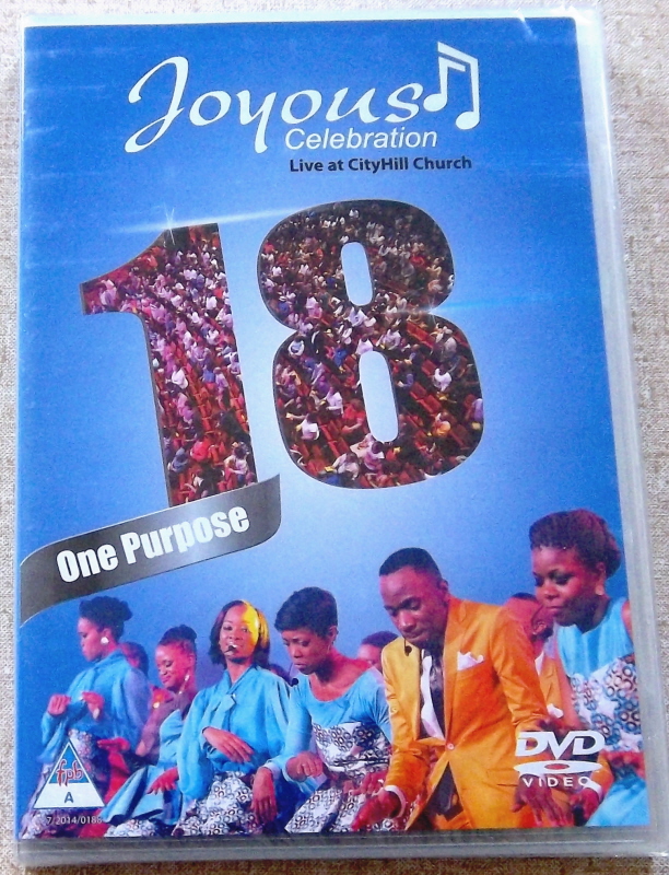 JOYOUS CELEBRATION 18 One Purpose 2 DVD SOUTH AFRICA Cat# DVPAR5097