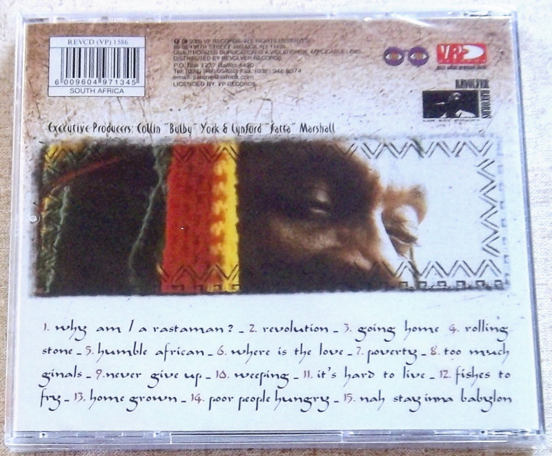 CULTURE Humble African SOUTH AFRICA Cat# REVCD1586 - Image 2