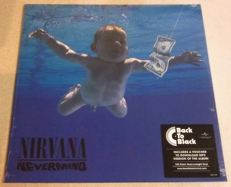 NIRVANA Nevermind LP Back to Black 180g heavyweight vinyl Reissue includes Download Subterania