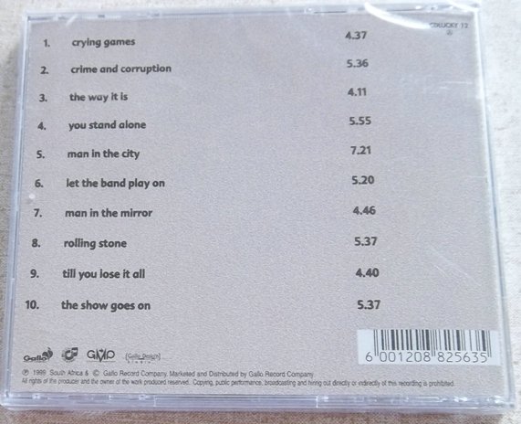 LUCKY DUBE The Way It Is Cat# CDLUCKY 12 - Image 2