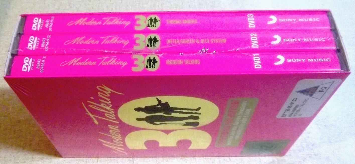 MODERN TALKING 30 3×DVD Box Set GERMANY Cat# 88843 09766 9 - Image 8