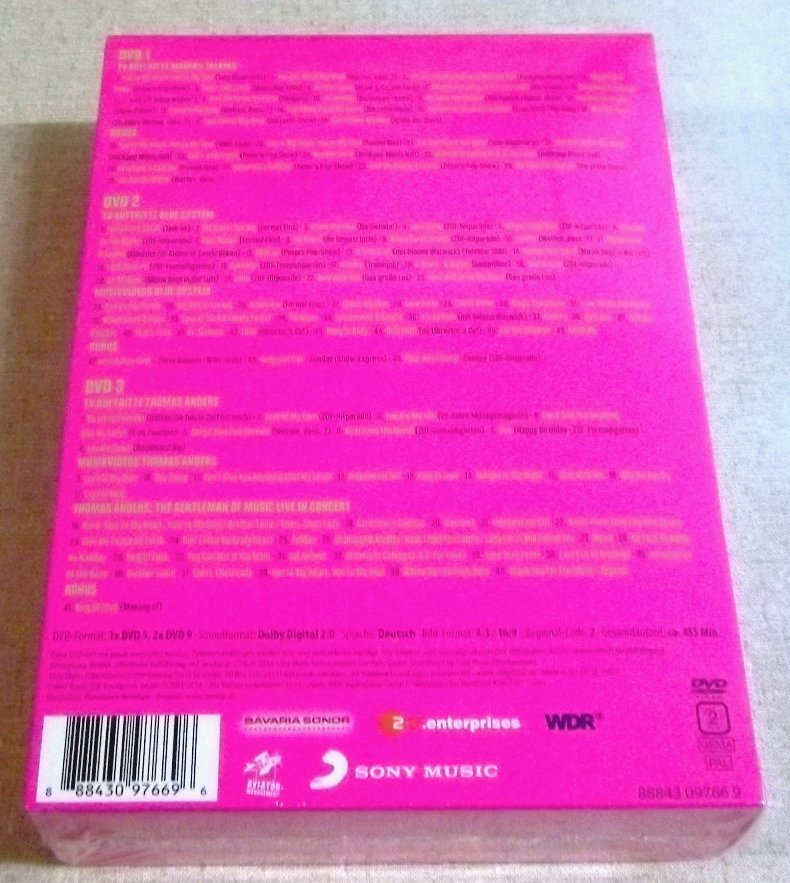 MODERN TALKING 30 3×DVD Box Set GERMANY Cat# 88843 09766 9 - Image 5