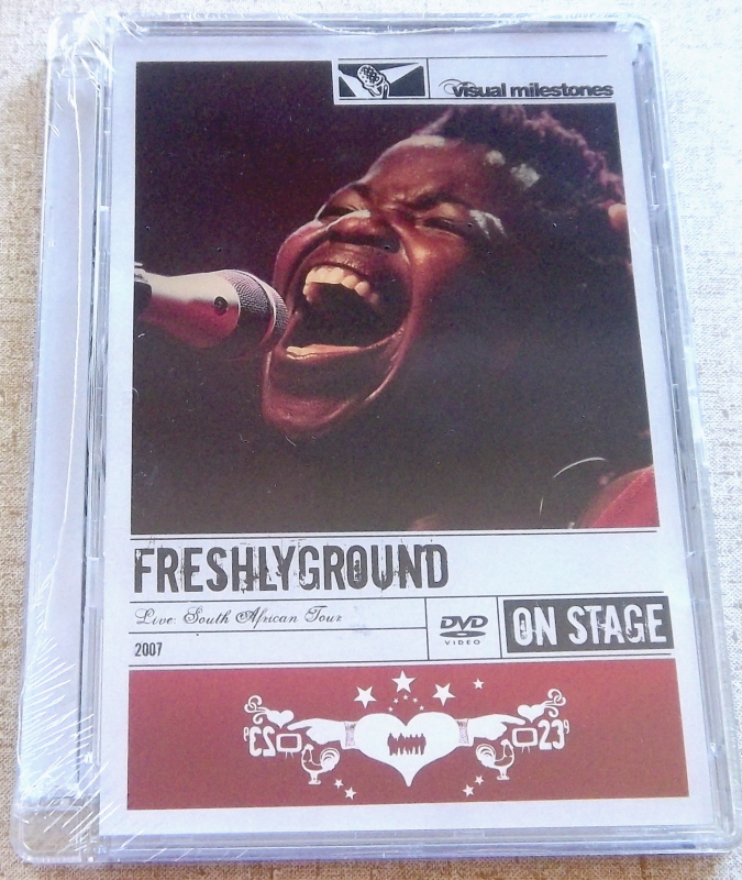 FRESHLYGROUND Live South African Tour 2007 DVD SOUTH AFRICA Cat# 88697343449
