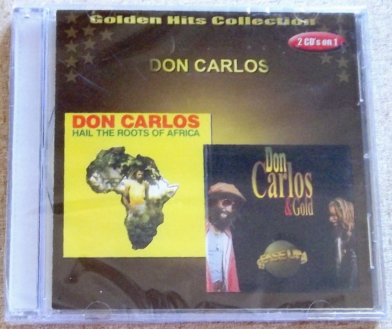 DON CARLOS Golden Hits Collection Hail the Roots of Africa / Ease Up SOUTH AFRICA