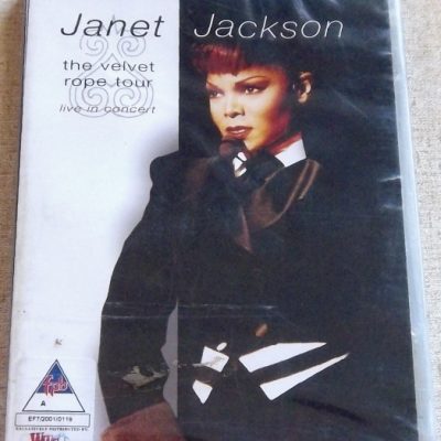JANET JACKSON The Velvet Rope Tour Live In Concert Cat# EVDVD017