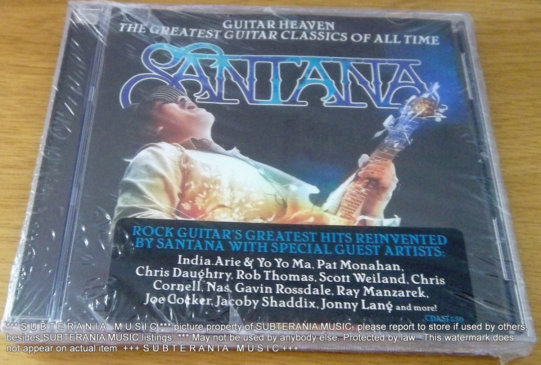SANTANA Guitar Heaven – The Greatest Guitar Classics SOUTH AFRICA Cat ...