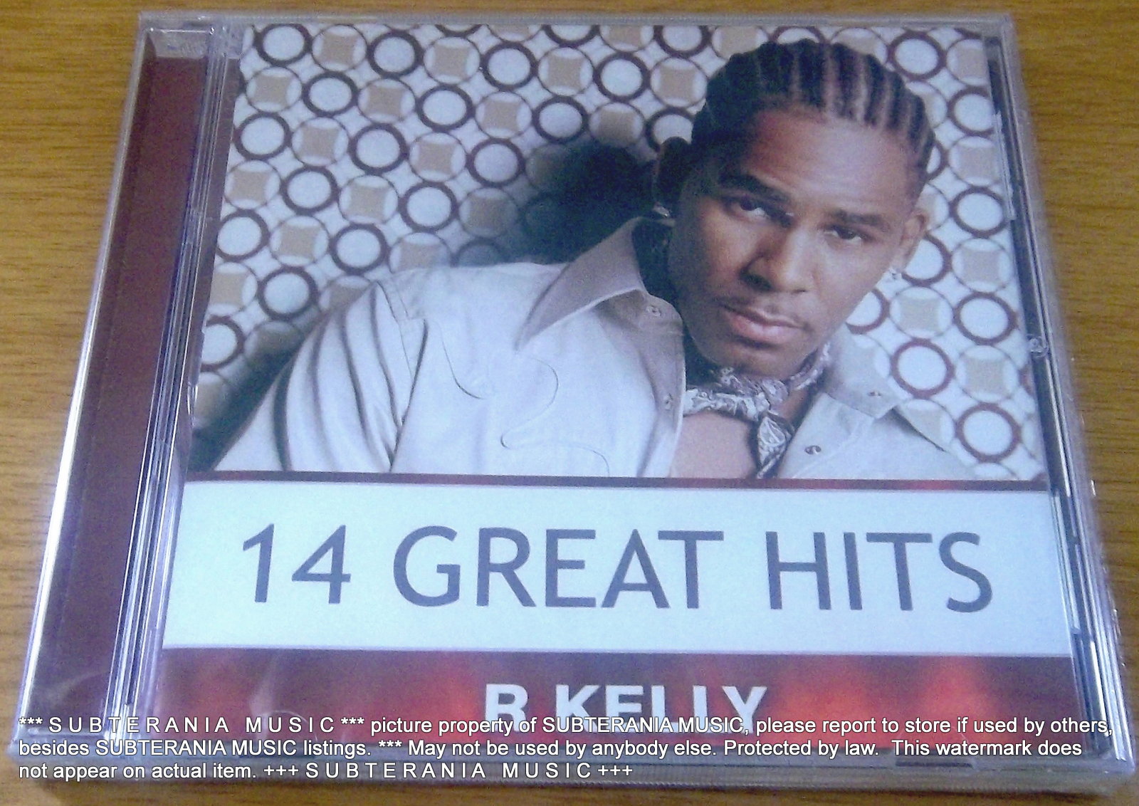 R KELLY 14 Great Hits SOUTH AFRICA Cat CDSM547 Subterania