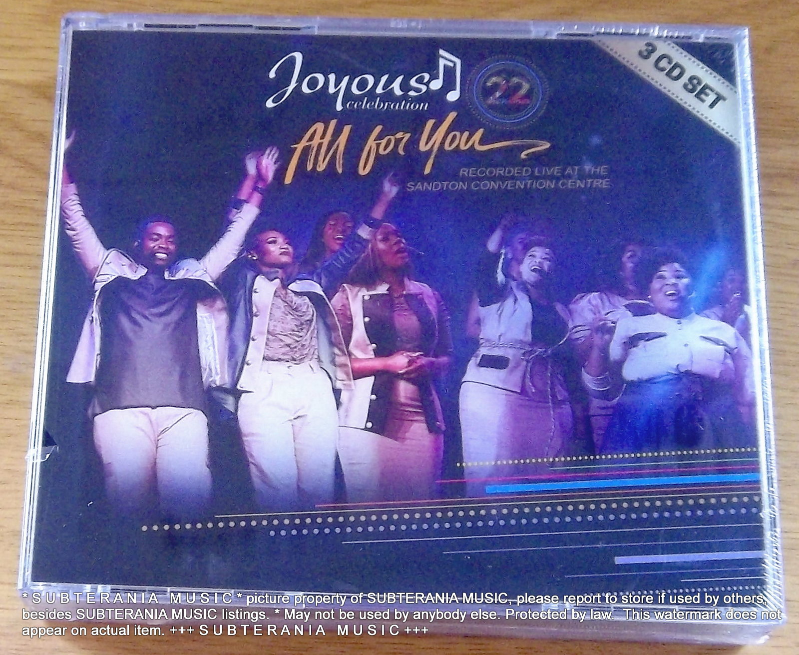 JOYOUS CELEBRATION 22 All For You SOUTH AFRICA Cat# CDPAR5113