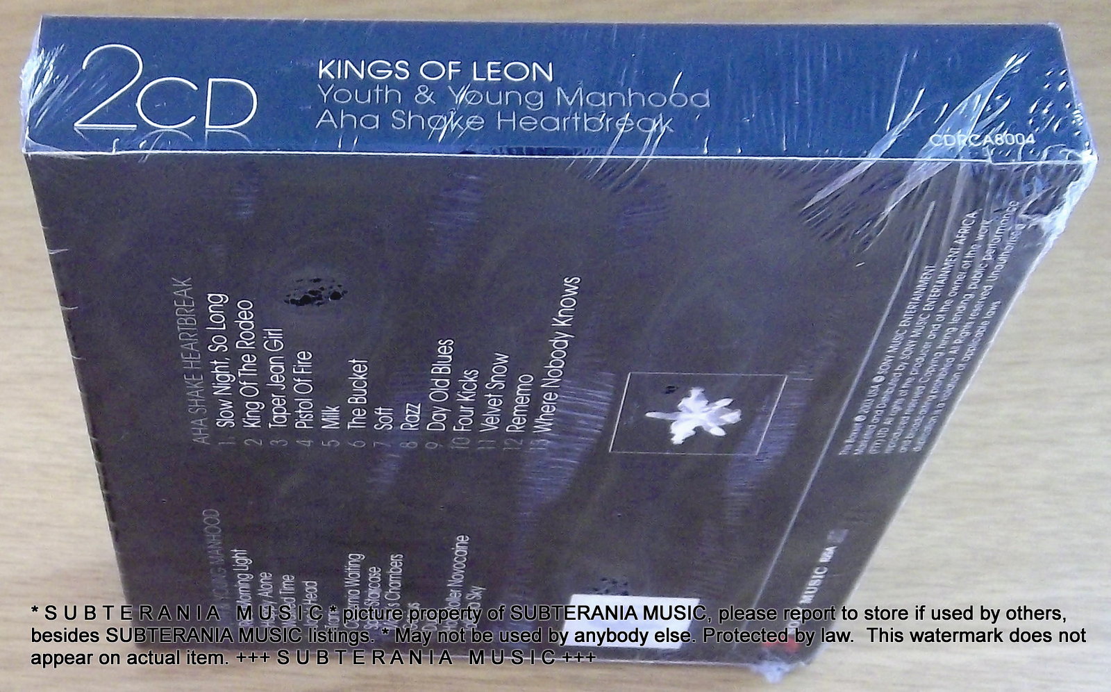 KINGS OF LEON Youth & Young Manhood +Aha Shake Heartbreak SOUTH AFRICA