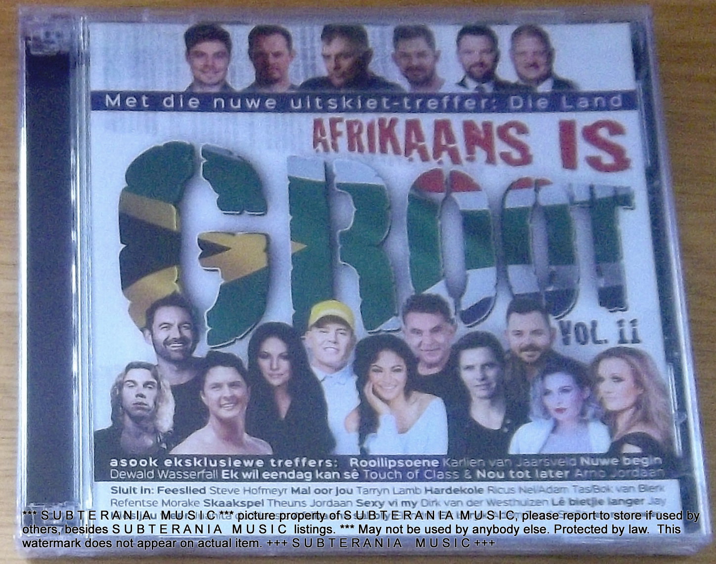 AFRIKAANS IS GROOT VOL 11 2CD SOUTH AFRICA Cat# CDJUKE208