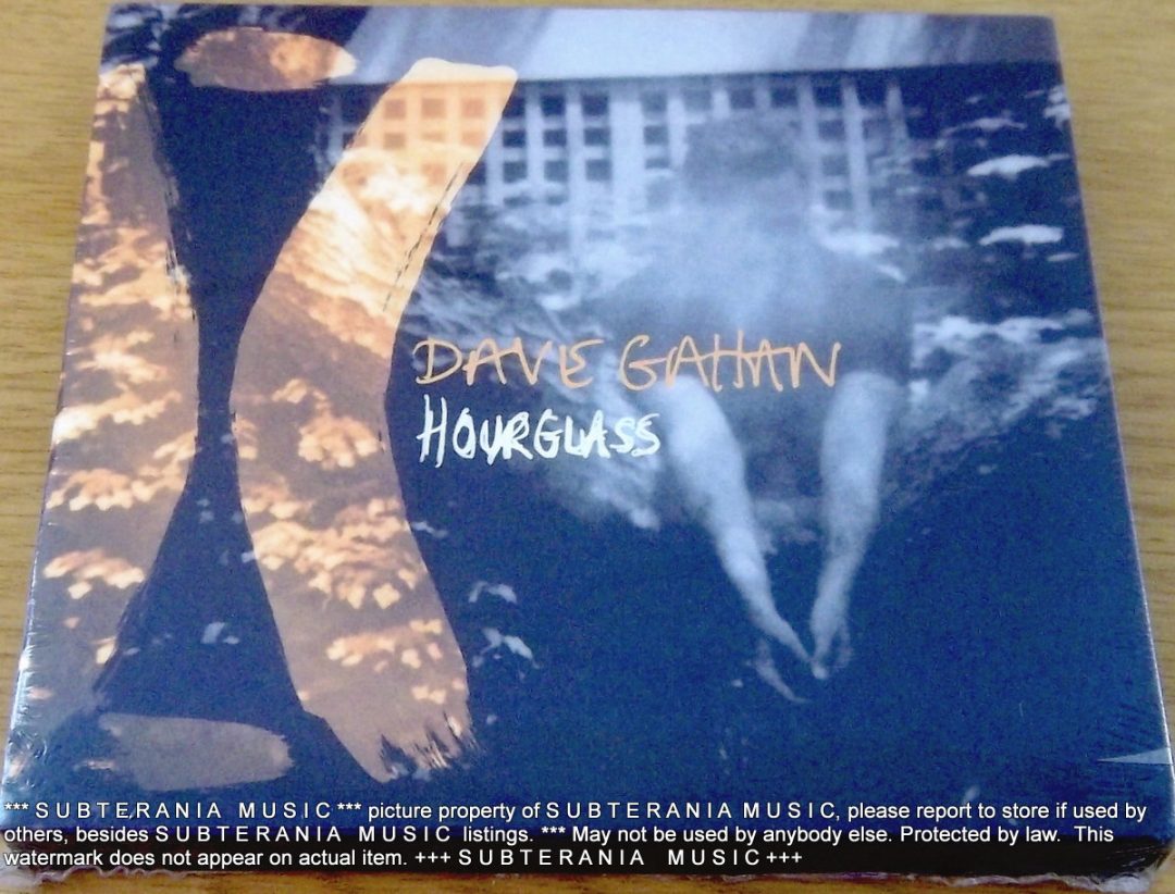 DAVE GAHAN Hourglass CD+DVD Deluxe Edition EUROPE Cat 