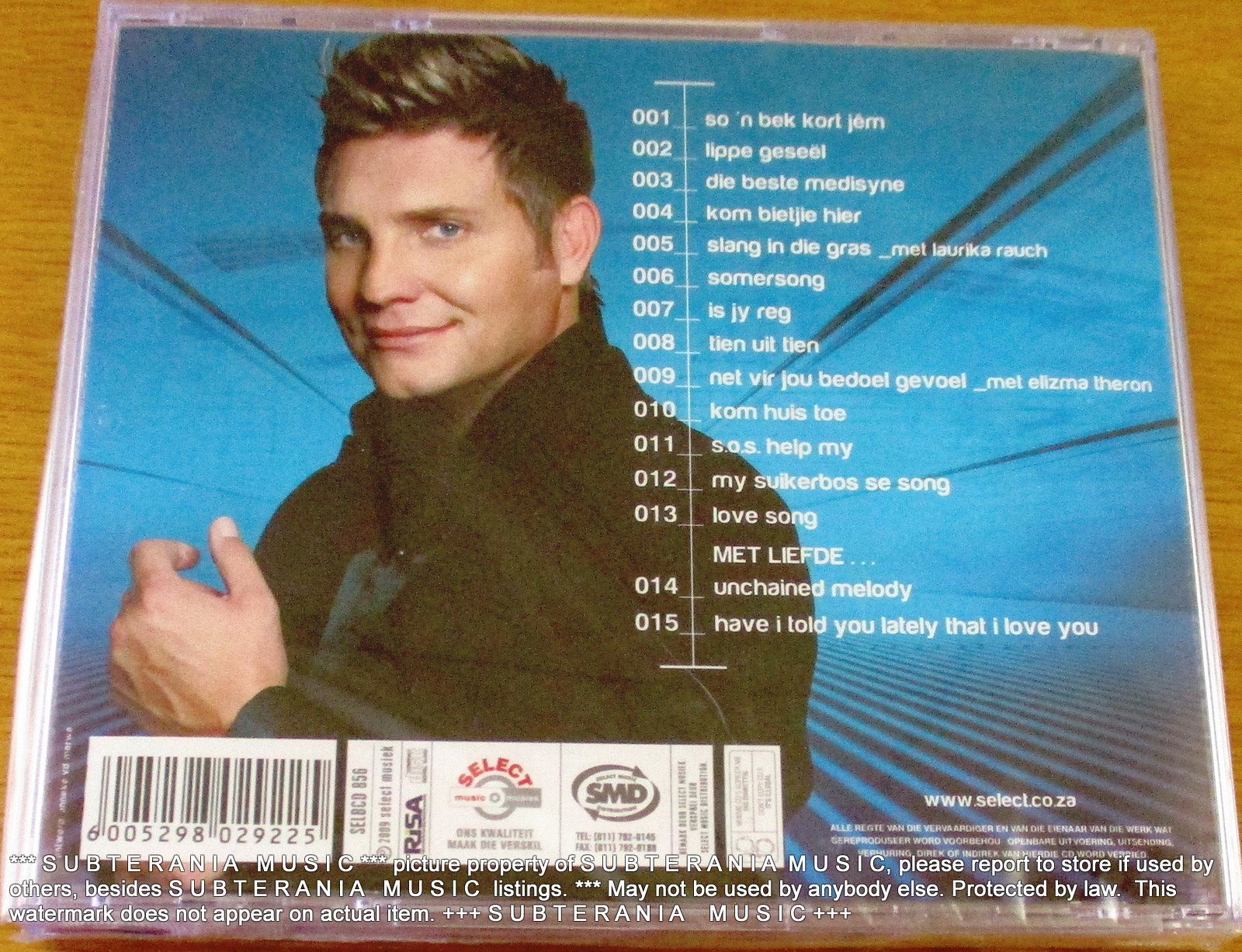 KURT DARREN Die Beste Medisyne SOUTH AFRICA Cat# SELBCD 856 - Image 3