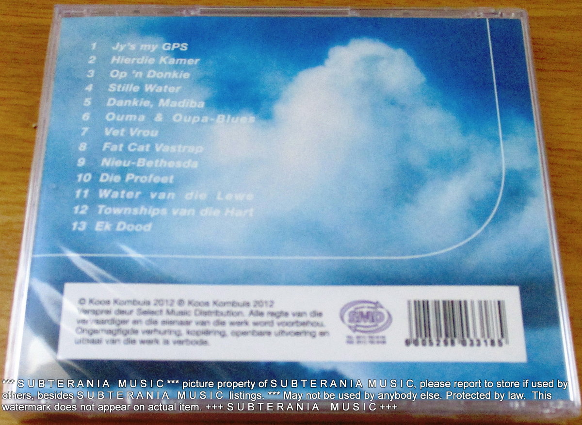 KOOS KOMBUIS Dertien SOUTH AFRICA Cat# KKCD06 - Image 3