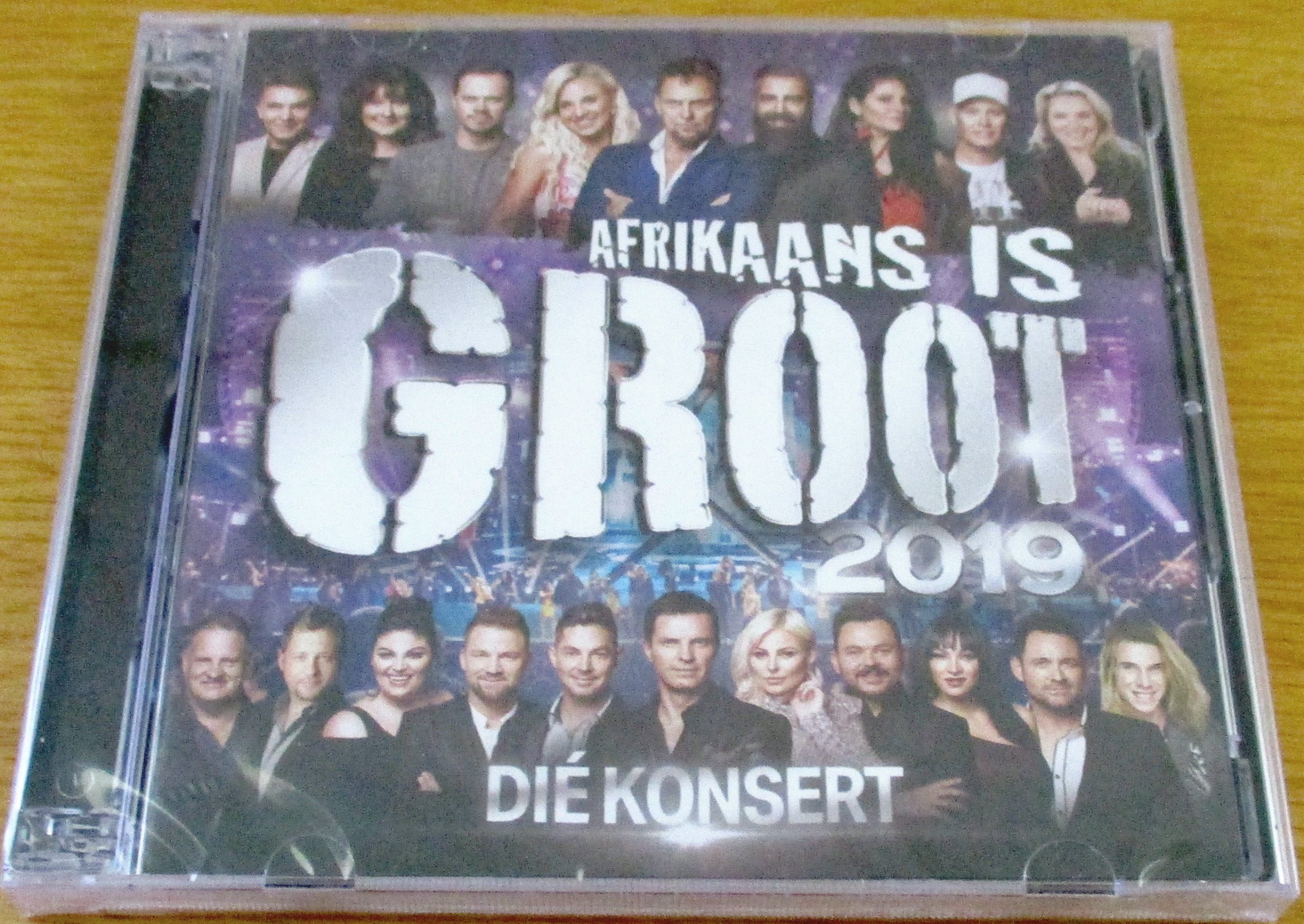 AFRIKAANS IS GROOT 2019 Die Konsert CD SOUTH AFRICA Cat# CDJUKE241