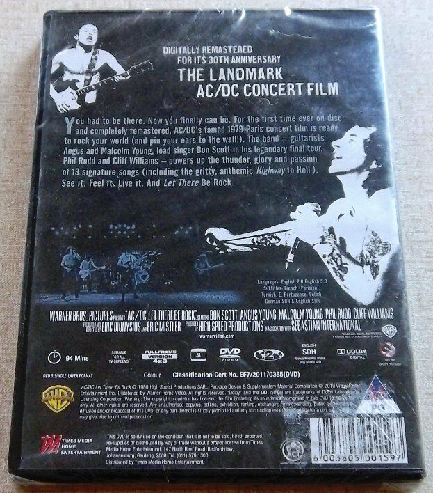 AC/DC Let There Be Rock Region 2 - Image 3