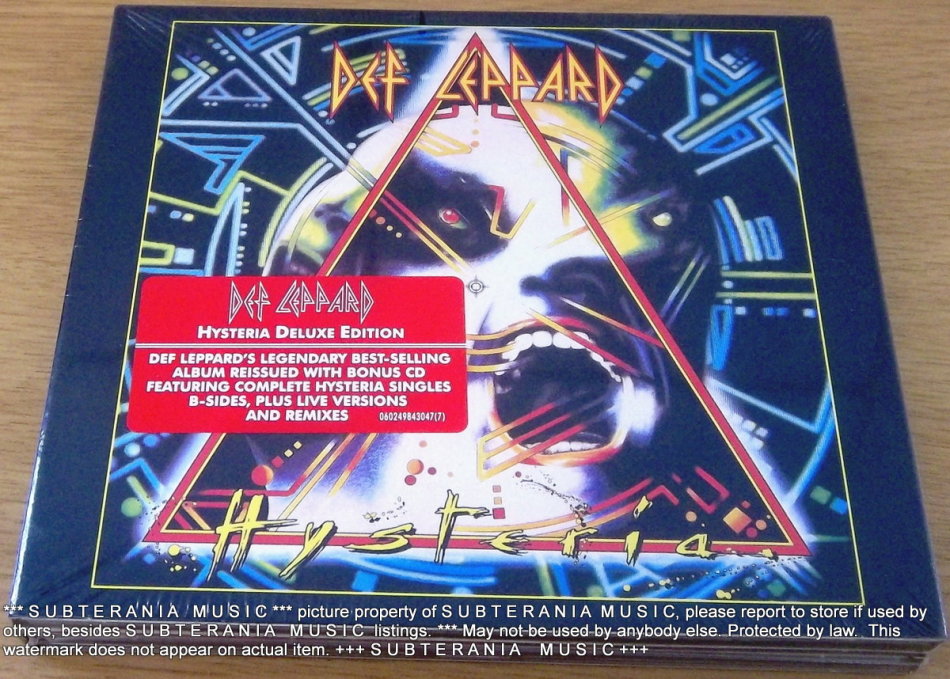 DEF LEPPARD Hysteria 2 X CD Deluxe Edition Digipak EUROPE