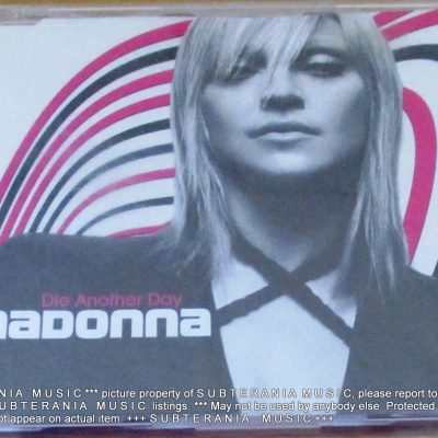 MADONNA Die Another Day CD 2 Maxi Single UK Cat# W595CD2 ‎– 9362 42495 2