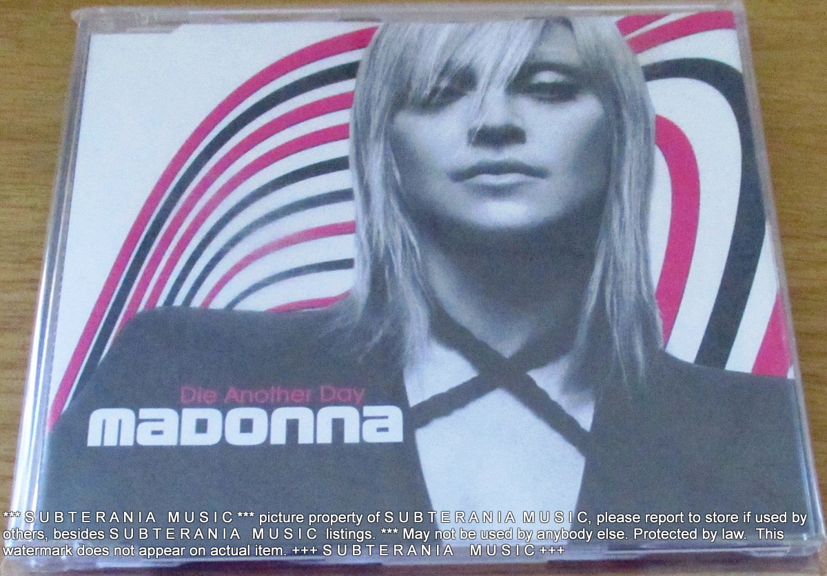 MADONNA Die Another Day CD 2 Maxi Single UK Cat# W595CD2 – 9362 42495 2