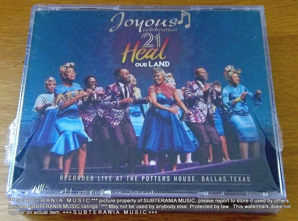 JOYOUS CELEBRATION 21 Heal Our Land CD SOUTH AFRICA Cat# CDPAR5111