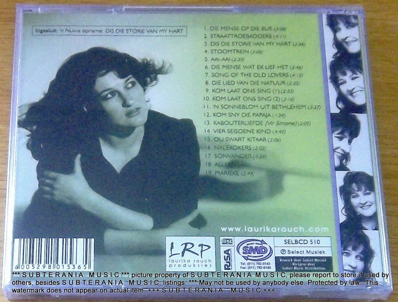 LAURIKA RAUCH Die Nuwe Treffer Album SOUTH AFRICA Cat# SELBCD 510 - Image 3