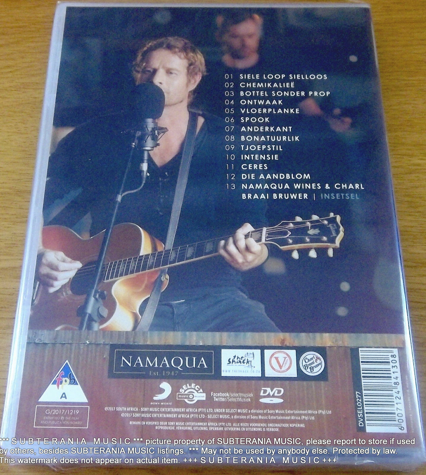 ARNO CARSTENS Die Aandblom 13 Sinkplaat Opname PAL SOUTH AFRICA Cat# DVSEL0277 - Image 3