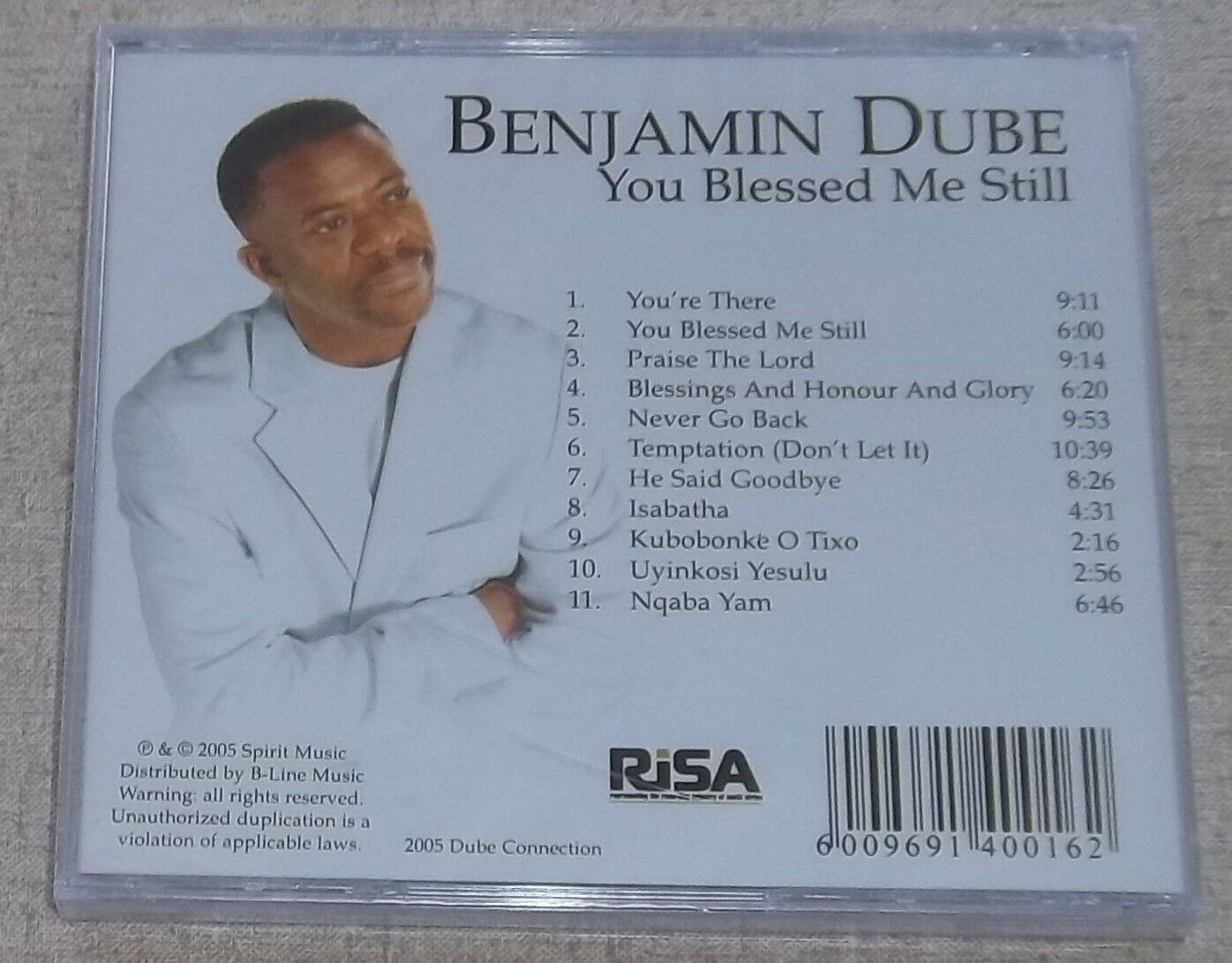 BENJAMIN DUBE You Blessed Me Still SOUTH AFRICA Cat# SMD 036 - Image 3