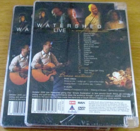 WATERSHED Live DVD Cat# DVDEMCJ6345 - Image 3