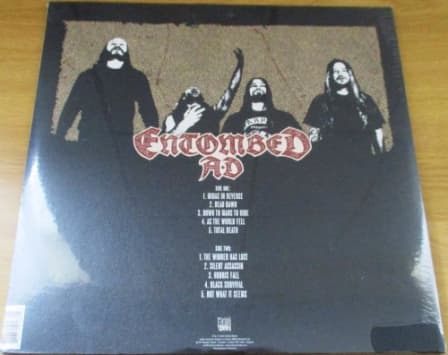 ENTOMBED A·D Dead Dawn Gatefold cover Vinyl Record European 2016 Release - Image 3