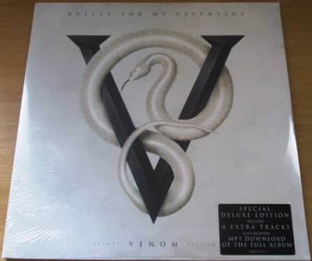 BULLET FOR MY VALENTINE Venom DELUXE EDITION 2015 European Pressing ...