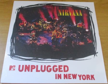 NIRVANA MTV Unplugged In New York VINYL LP RECORD