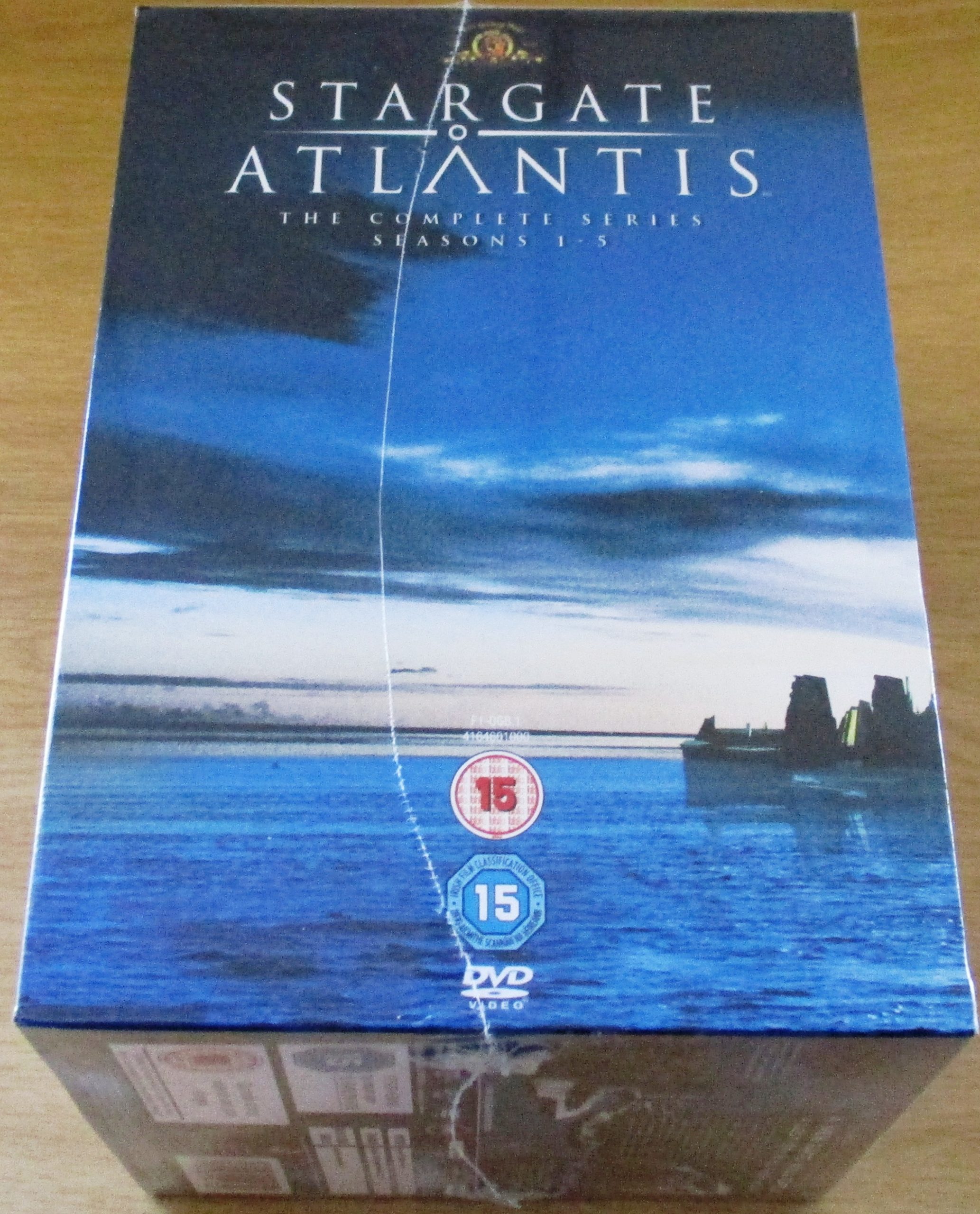 STARGATE ATLANTIS THE COMPLETE SERIES Seasons 1-5 DVD BOX