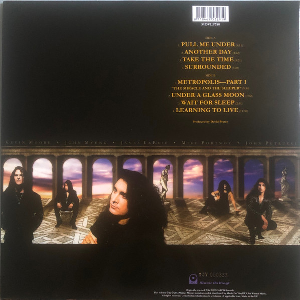 DREAM THEATER Images And Words GOLD / SOLID RED Vinyl Record European 2016 Release #147 - Image 4