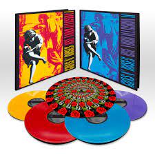 GUNS N' ROSES Use Your Illusion I & II 4xLP # 4454