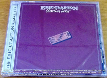 ERIC CLAPTON Another Ticket [Remastered] CD
