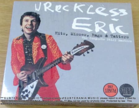 WRECKLESS ERIC Hits, Misses, Rags & Tatters 2xCD (The Complete Stiff Masters) UK [SEALED]