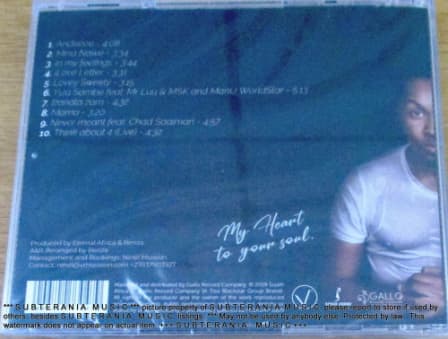 LUNGISA XHAMELA My Heart to Your Soul CD - Image 3