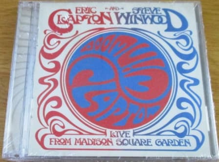 ERIC CLAPTON + STEVE WINWOOD Live from Madison Square Garden CD