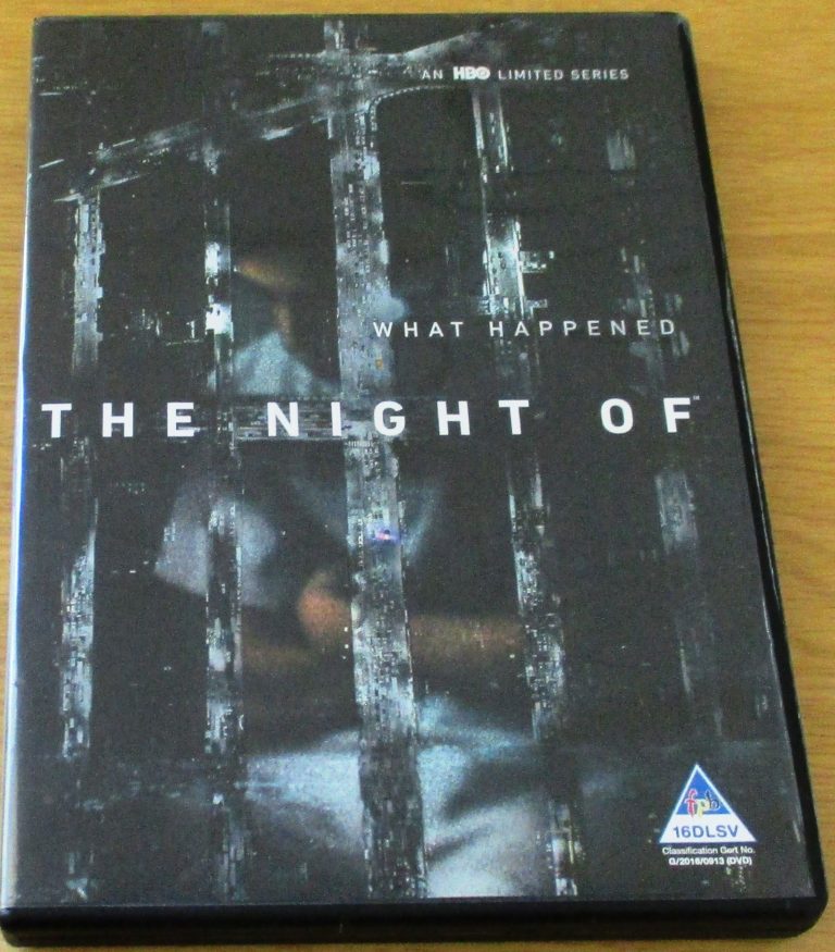 THE NIGHT OF An HBO Limited Series DVD
