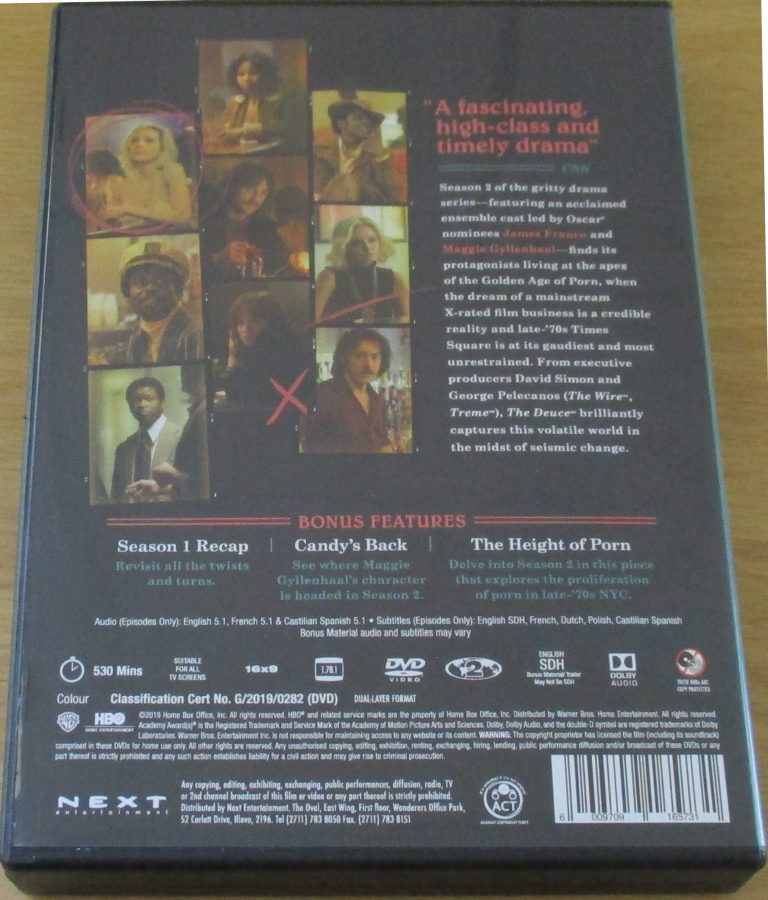 THE DEUCE The Complete Second Season DVD Set [DVD BOX 10] - Image 3