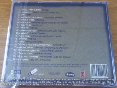 VARIOUS Silvertab Harambe Dope Sessions CD - Image 3